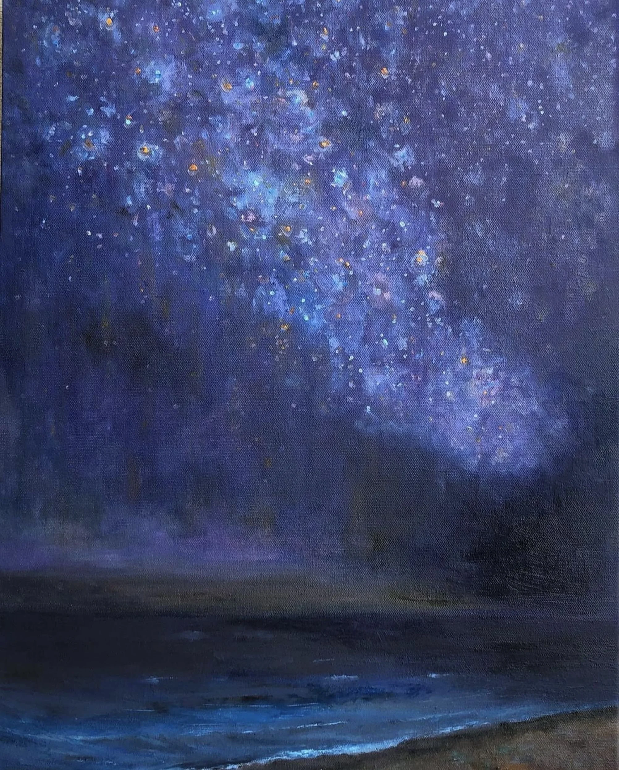 Debanjana Bhattacharjee:MNocturne Beneath the Milky Way
