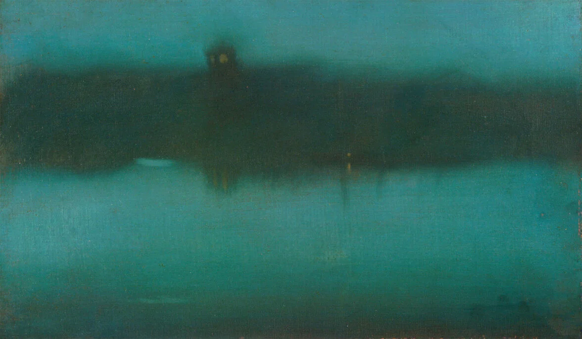 Nocturne, Blue and Silver: Battersea Reach, James Abbott McNeil Whistler