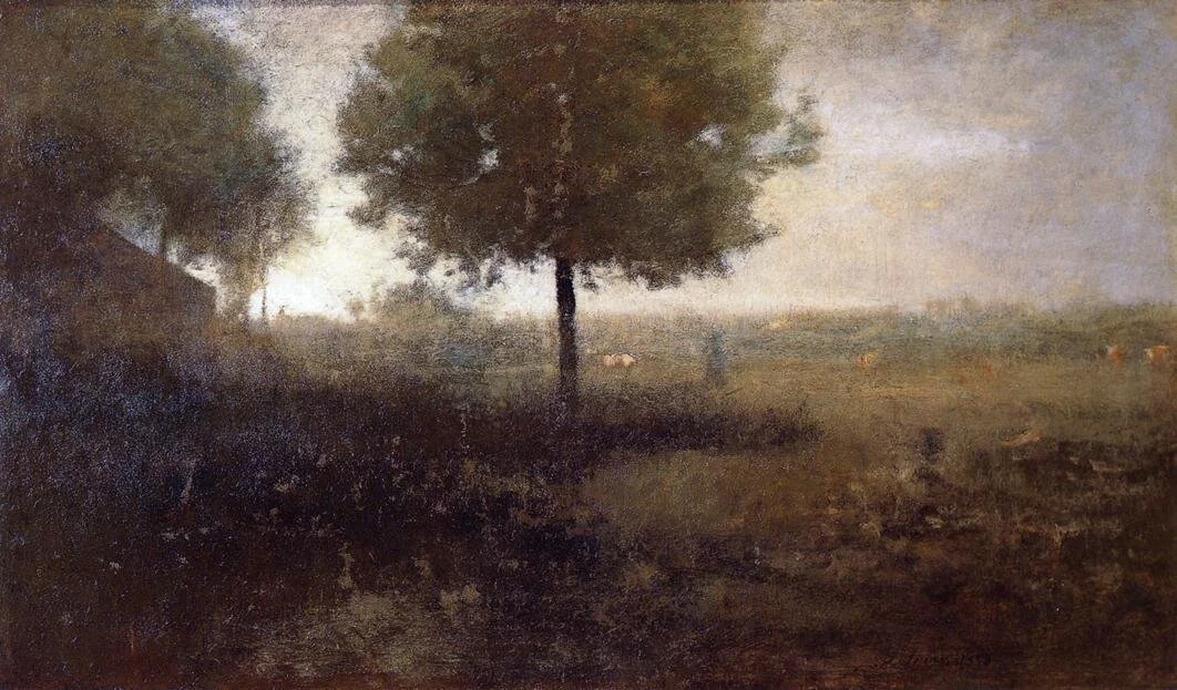 Hazy Morning in Montclair, 1893, Inness, Butler Institute of American Art