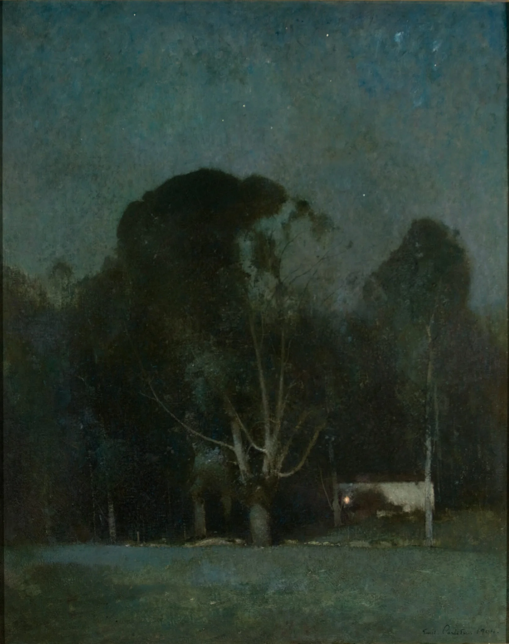 Emil Carlsen, Night, Old Windham, 1904.