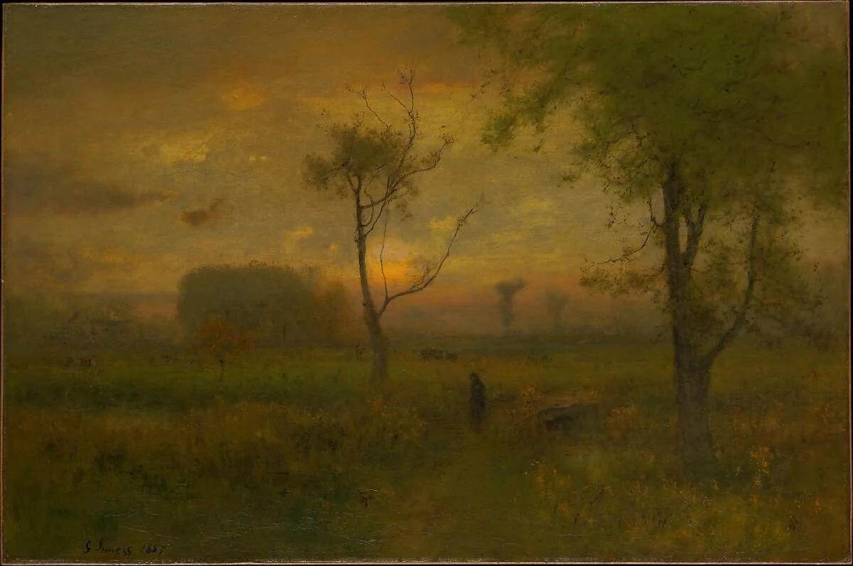 George Inness, Sunrise 1887, Metropolitan Museum of Fine Art, NYC