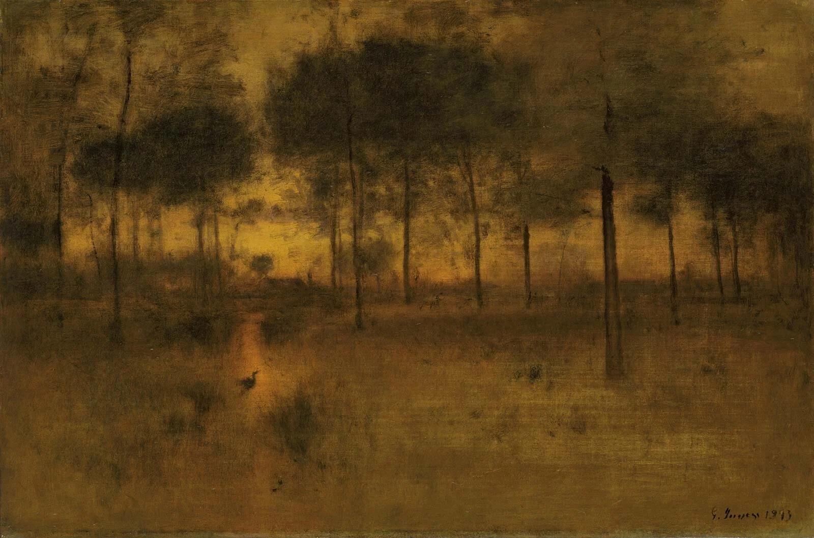 Home of the Heron, George Inness, Chicago Institute of Art