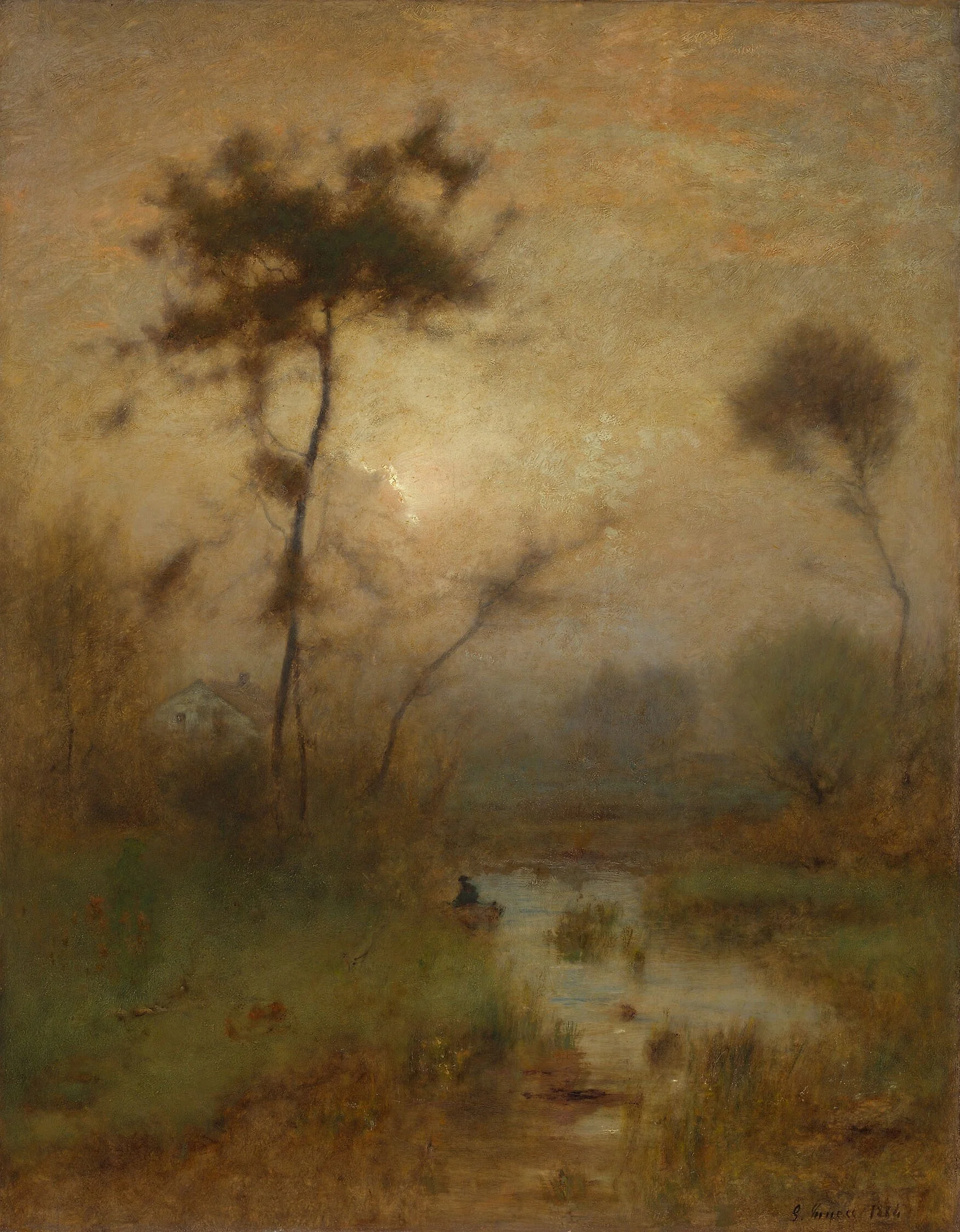 George Inness paintings, Palette, Tonalism — Tonalism