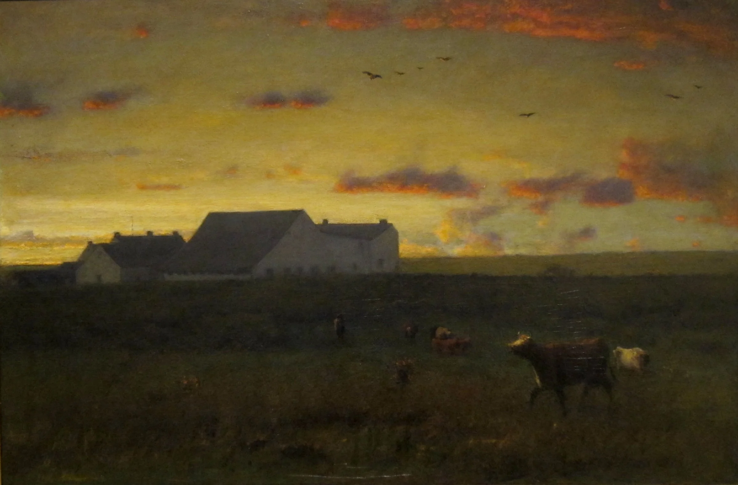 Farm Landscape Cattle Pasture, 1883 George Inness, San Diego Museum of Art