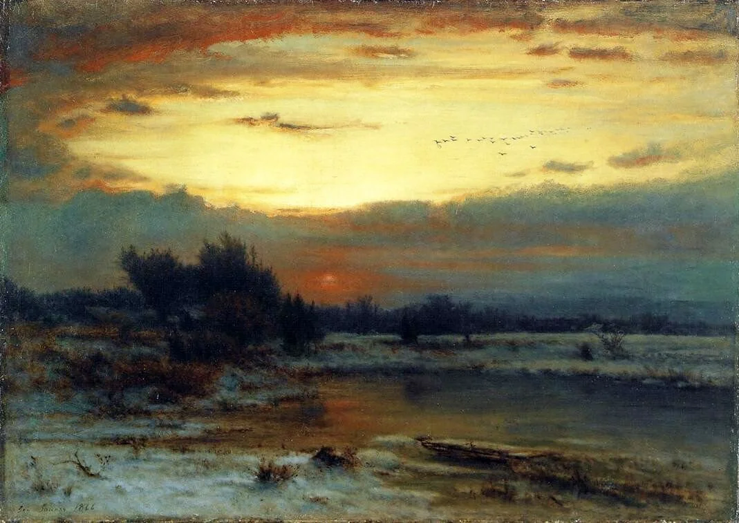 Winter Sky, George Inness, Cleveland Museum of Art