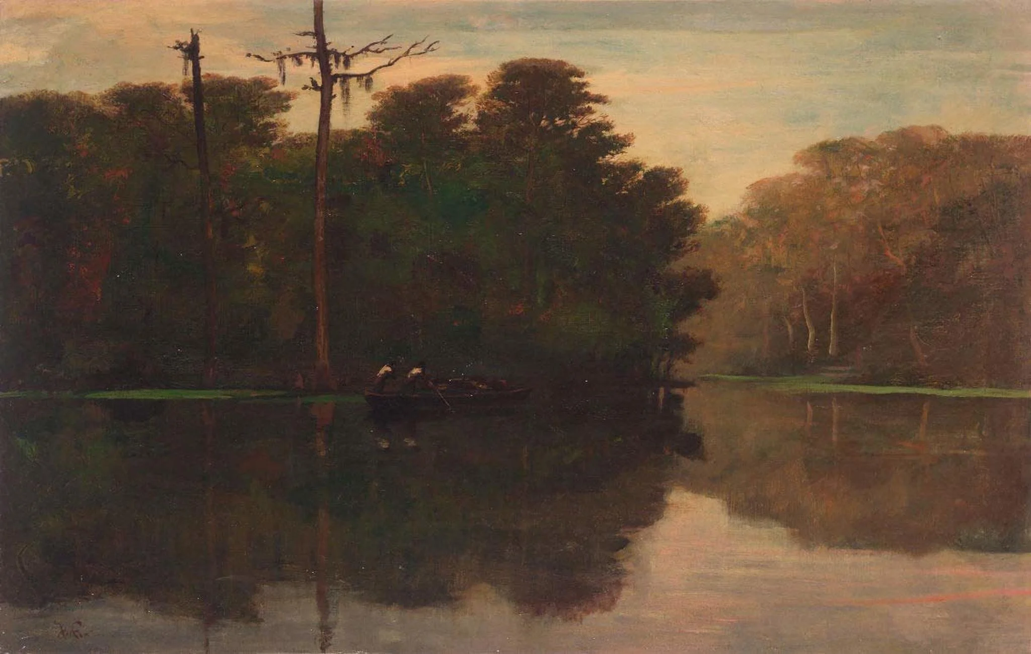 Governor's-creek, florida. William Morris Hunt
