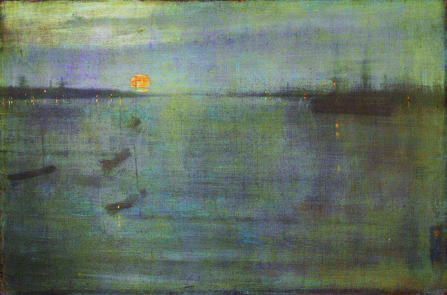 Nocturne Blue and Gold Southampton Water, James Abbott McNeil Whistler