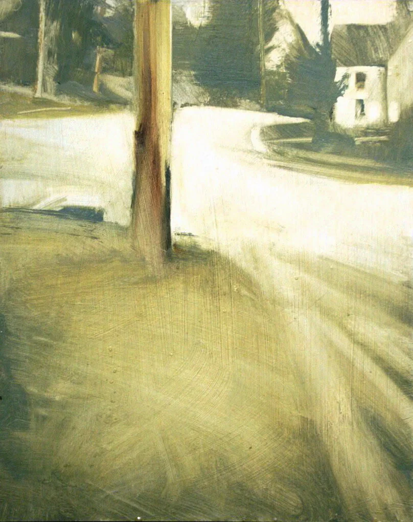 Charlie Hunter, WALPOLE POLE, oil on wood, 2004, courtesy of the artist