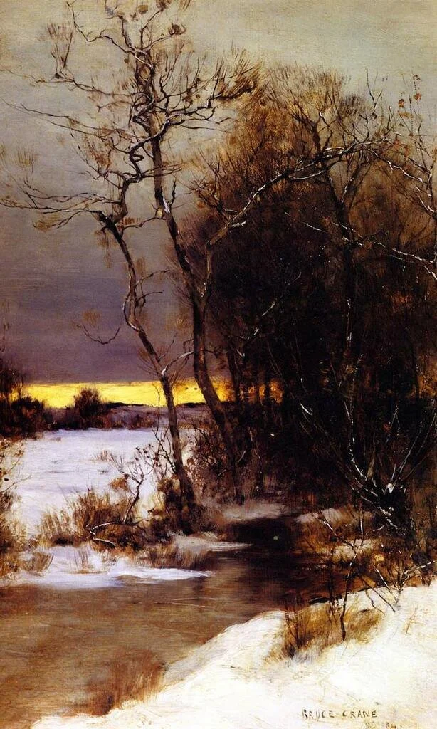 Winter Sunset - Bruce Crane