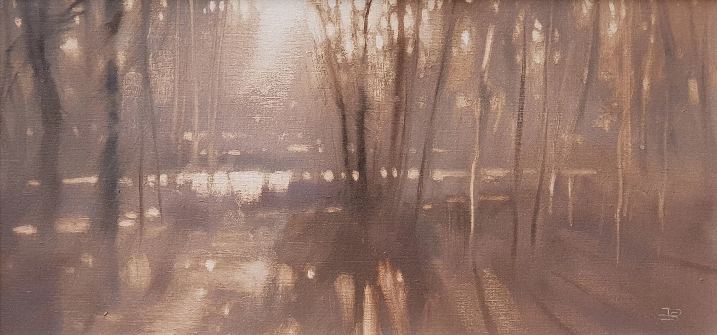 David Smith - Morning light on the river
