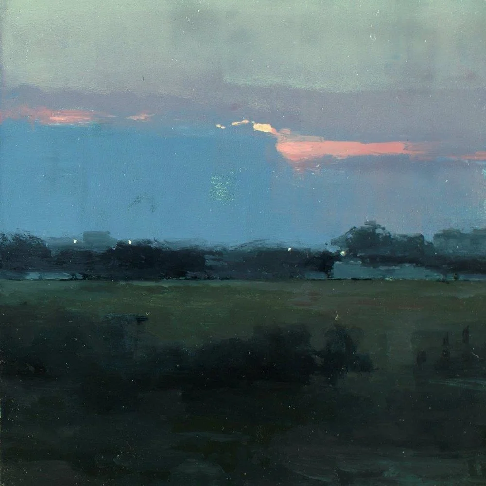 Jeremy Mann, ‘Vicino a Taranto’, Oil on Panel, 6 x 6 inches, June 2014