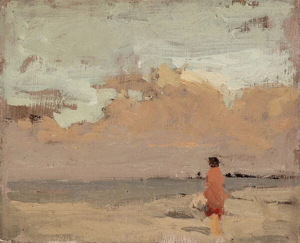 Jeremy Mann, ‘Barcelona’, Plein Air, Oil on Panel, 4 x 5 inches