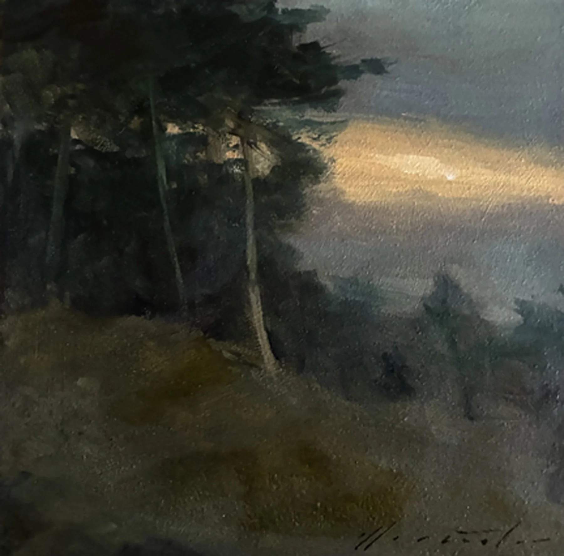 William Worcester: Twighlight Signed