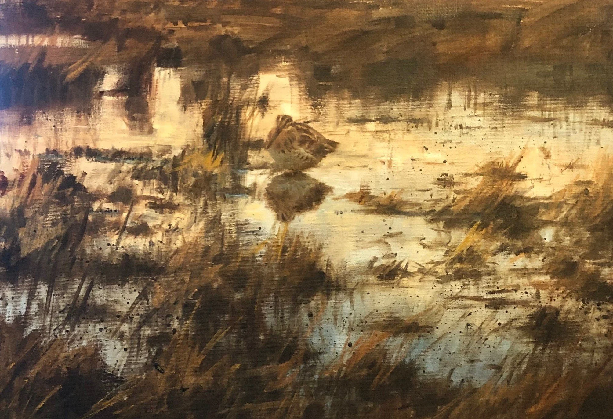 Tim Wootton: Snipe at Dusk
