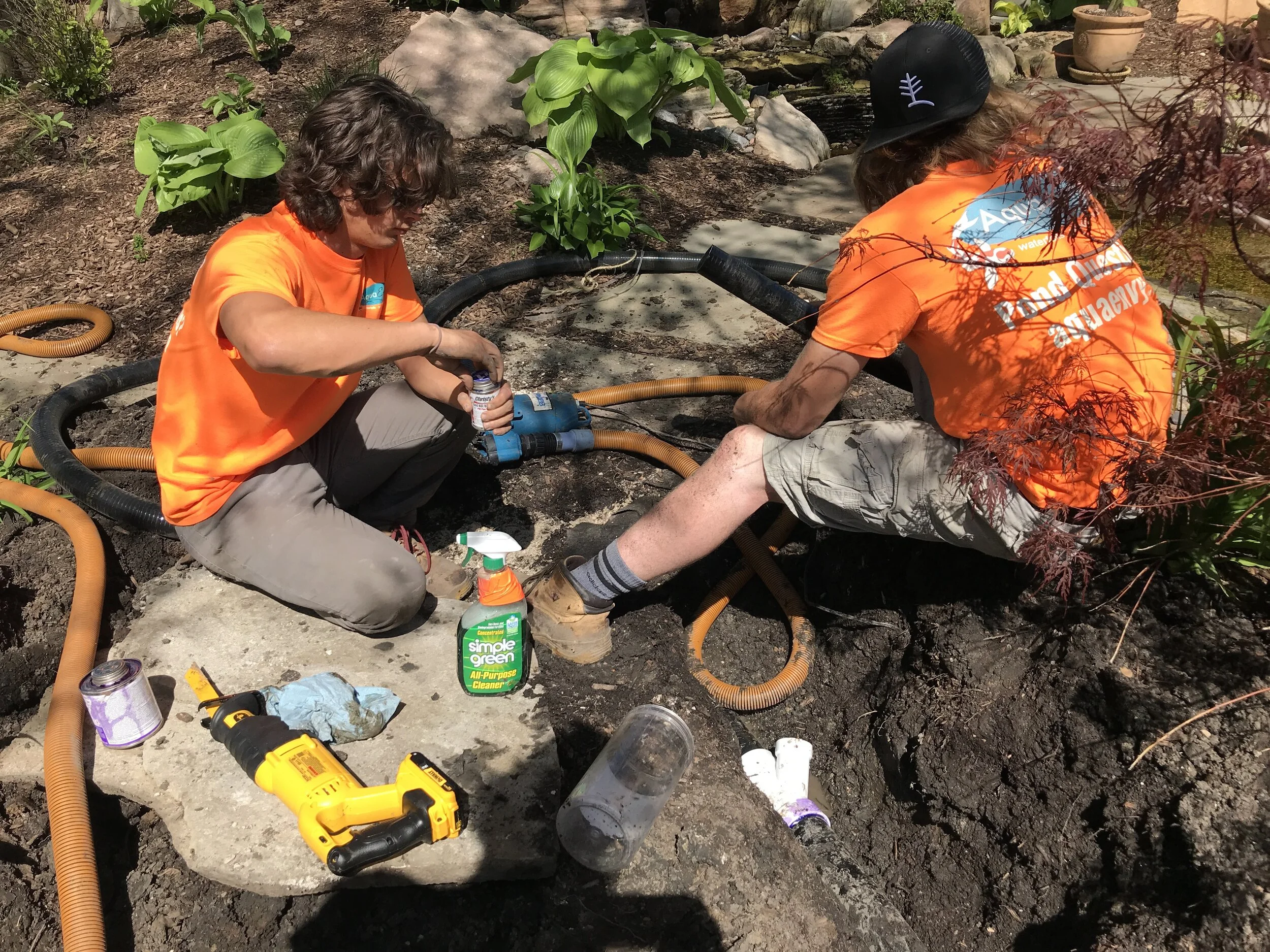 Pond & Waterfall Repair — Aqua Envy Ponds