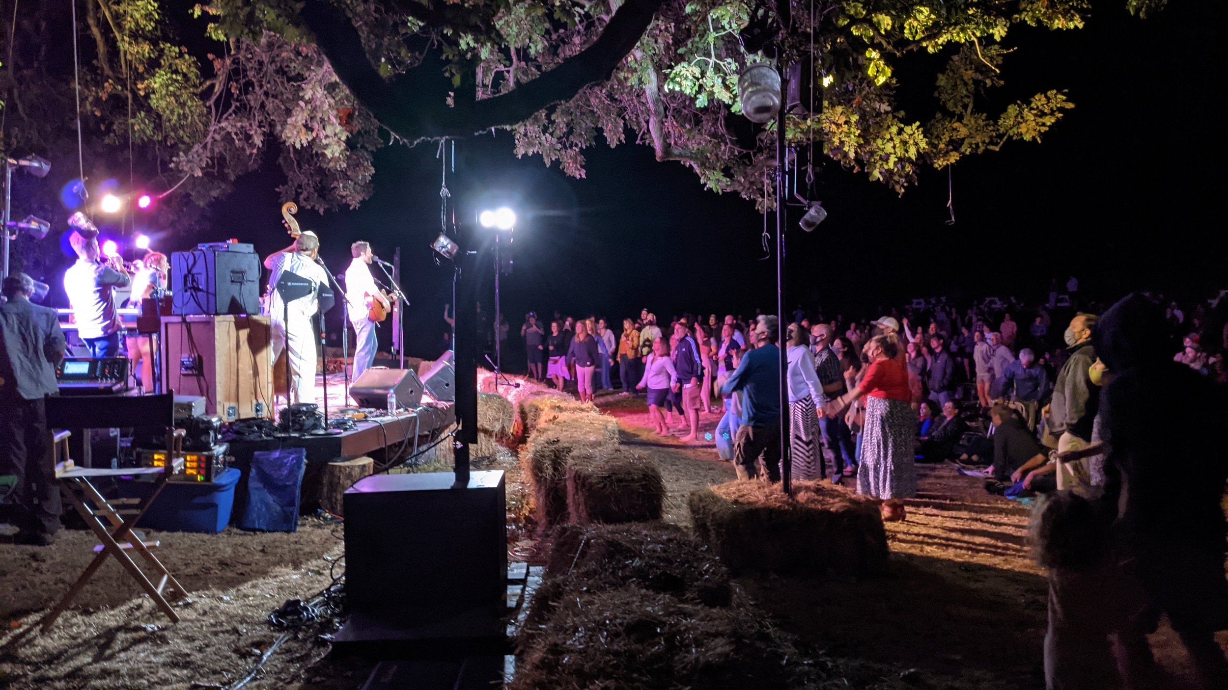  One of the most emotional Harvest Festival nights was Blind Pilot’s performance. Tears were seen by band members and farm guests. 