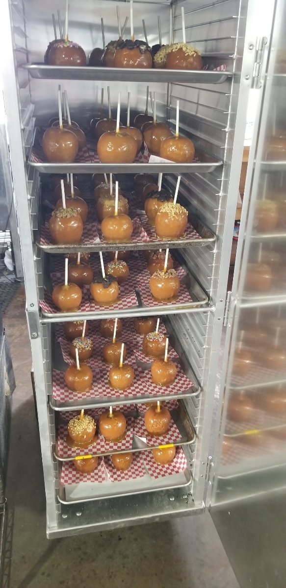  Our friends and neighbors, Melinda and Paul, came over almost every day in October, to make all the caramel apples. They are by far the best we’ve ever had. All made with local Honeycrisp apples. 