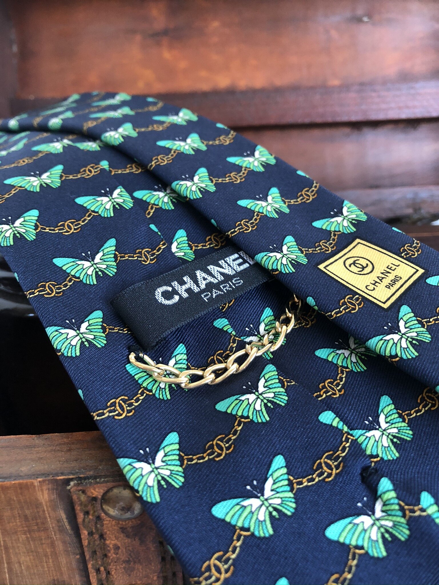 chanel neckties