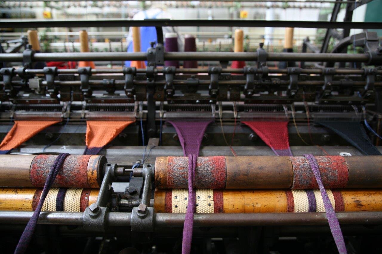 Knitted ties production 