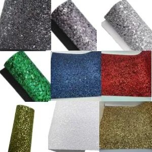 Plain Chunky Glitter With Soft Backing