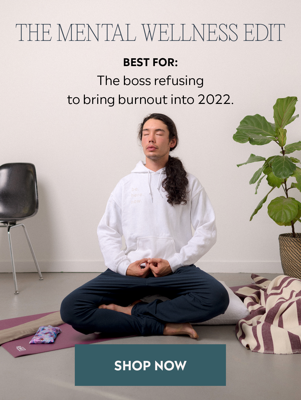 Meditation and wellness gift category for B Yoga Holiday 2021