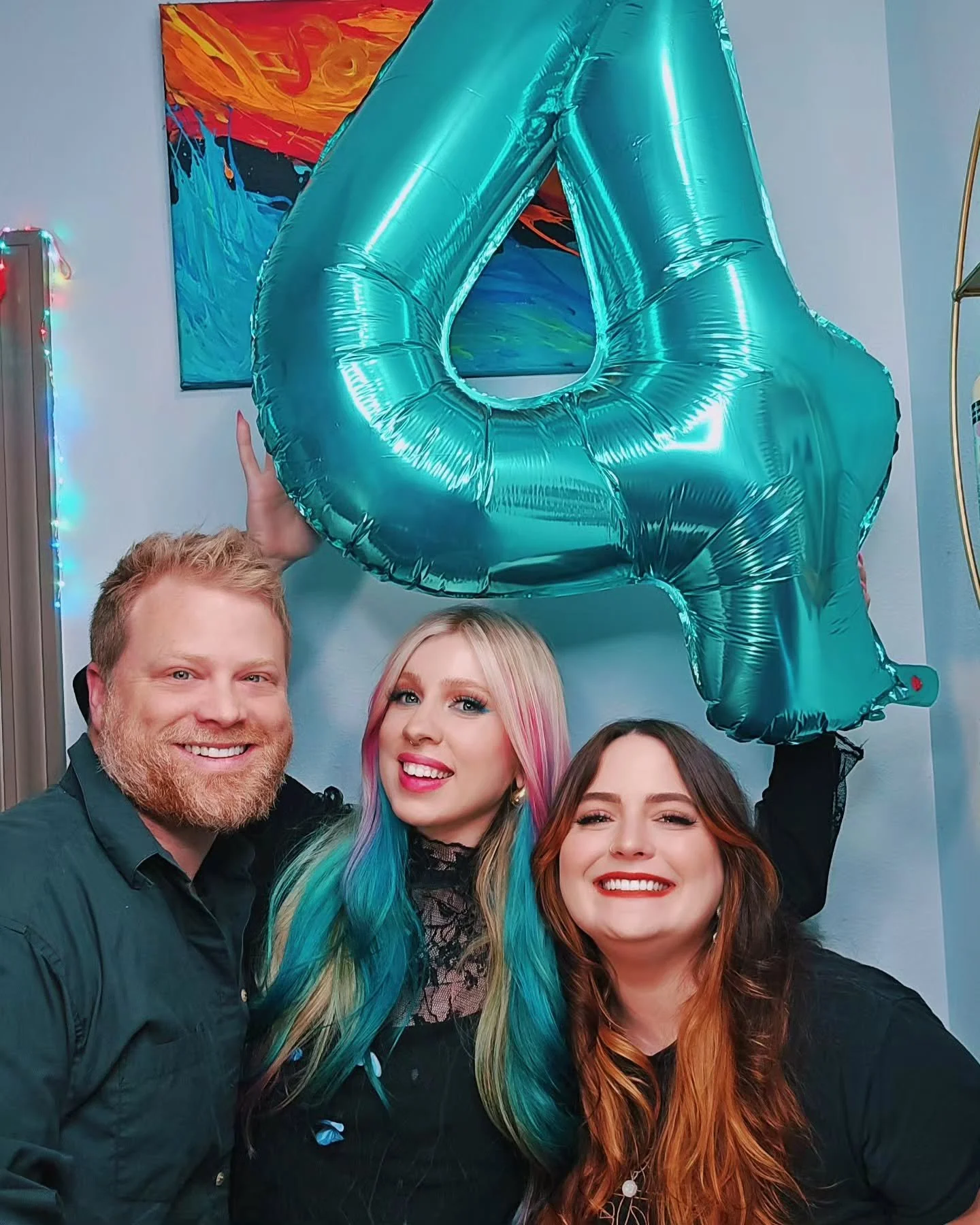 AQUAFIRE SALON turns 4!!! 
We started right before/during a pandemic, shortly closed for 2 months during the shutdown. Had baby Daxel Nov 2020. Lori just finished her college gaining her bachelor's. Here we are still doing the thing!  We are about to