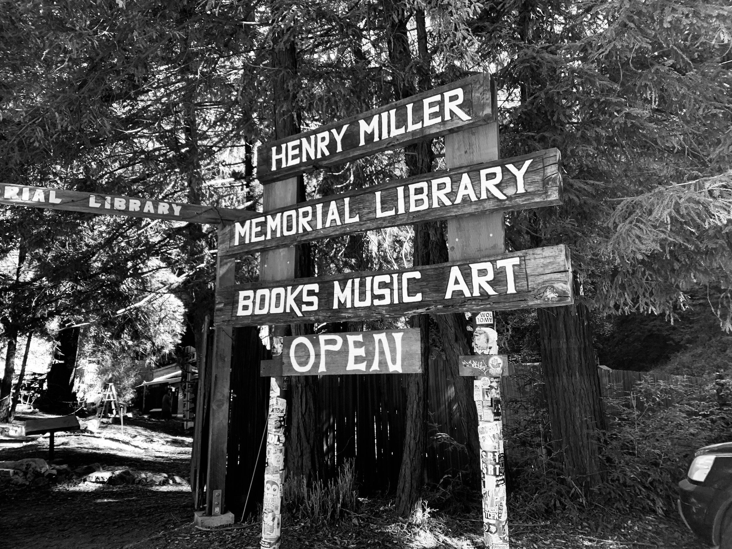 Henry Miller Library Big Sur Wedding