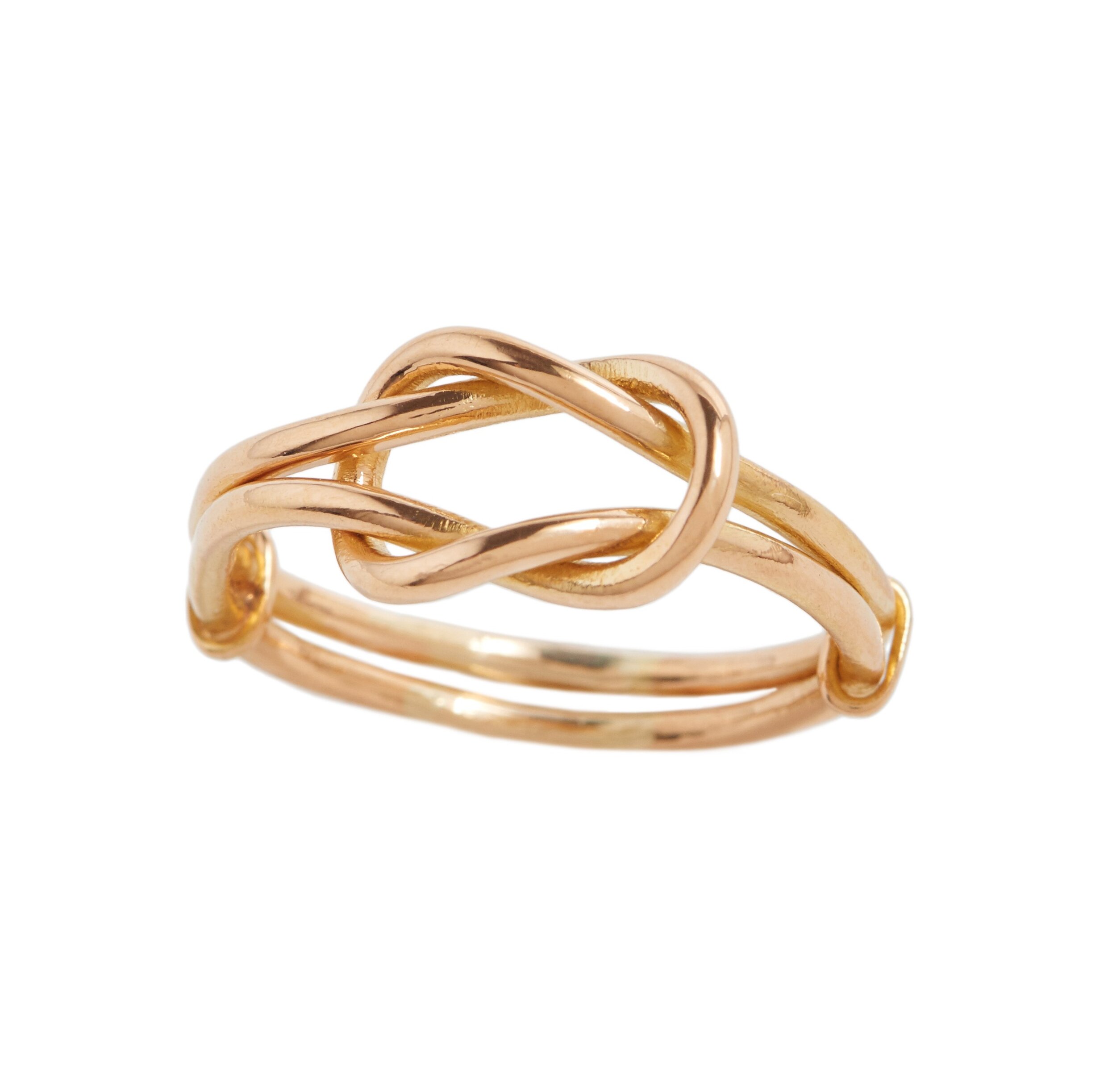Vintage 18KT Gold Friendship Knot Ring — Turner & Tatler