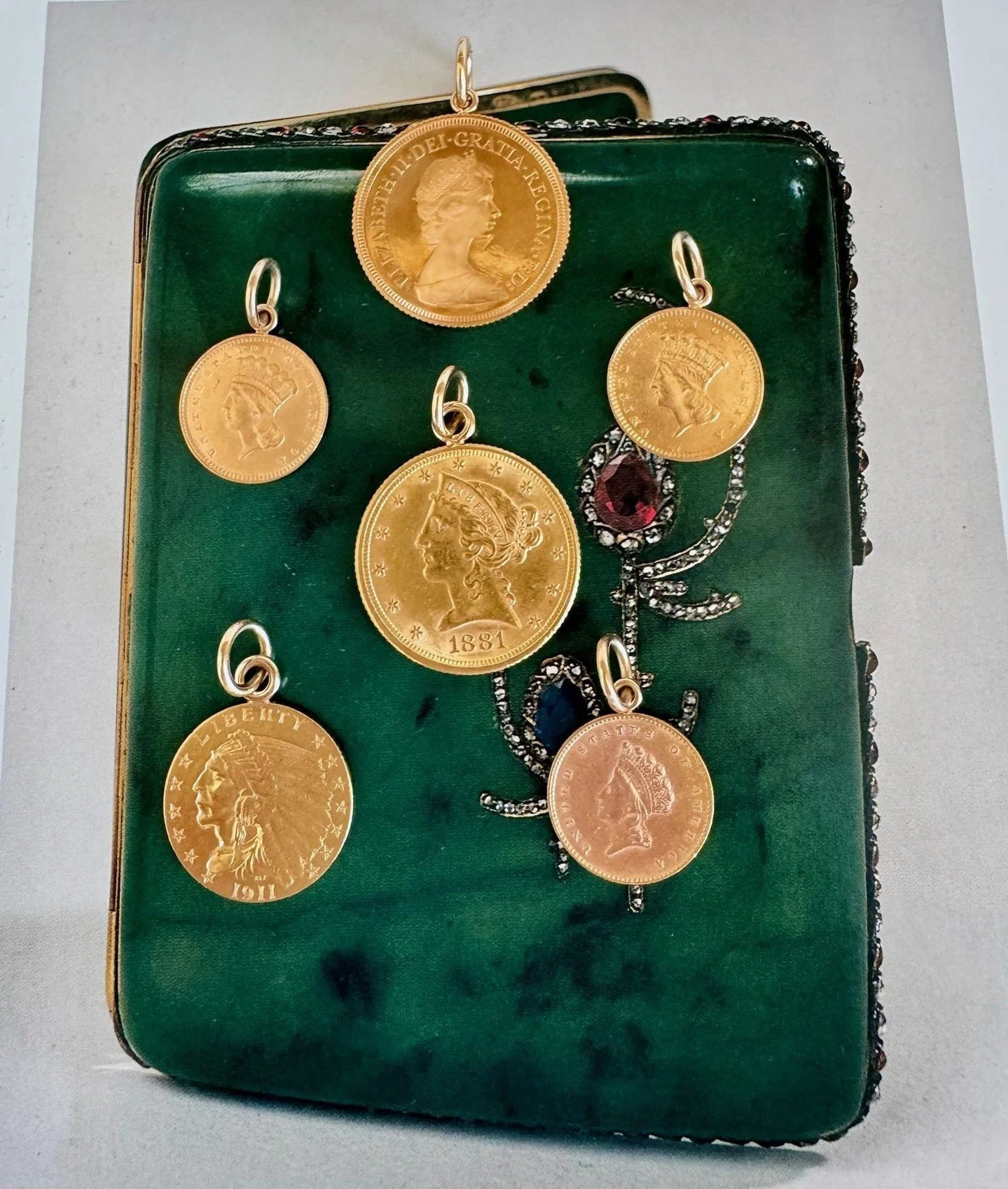 Newly released Antique American &amp; Vintage English solid gold pendants have arrived. Timeless &amp; classic, they are ready for their next chapter. Amongst our most collected pieces, these will go fast!