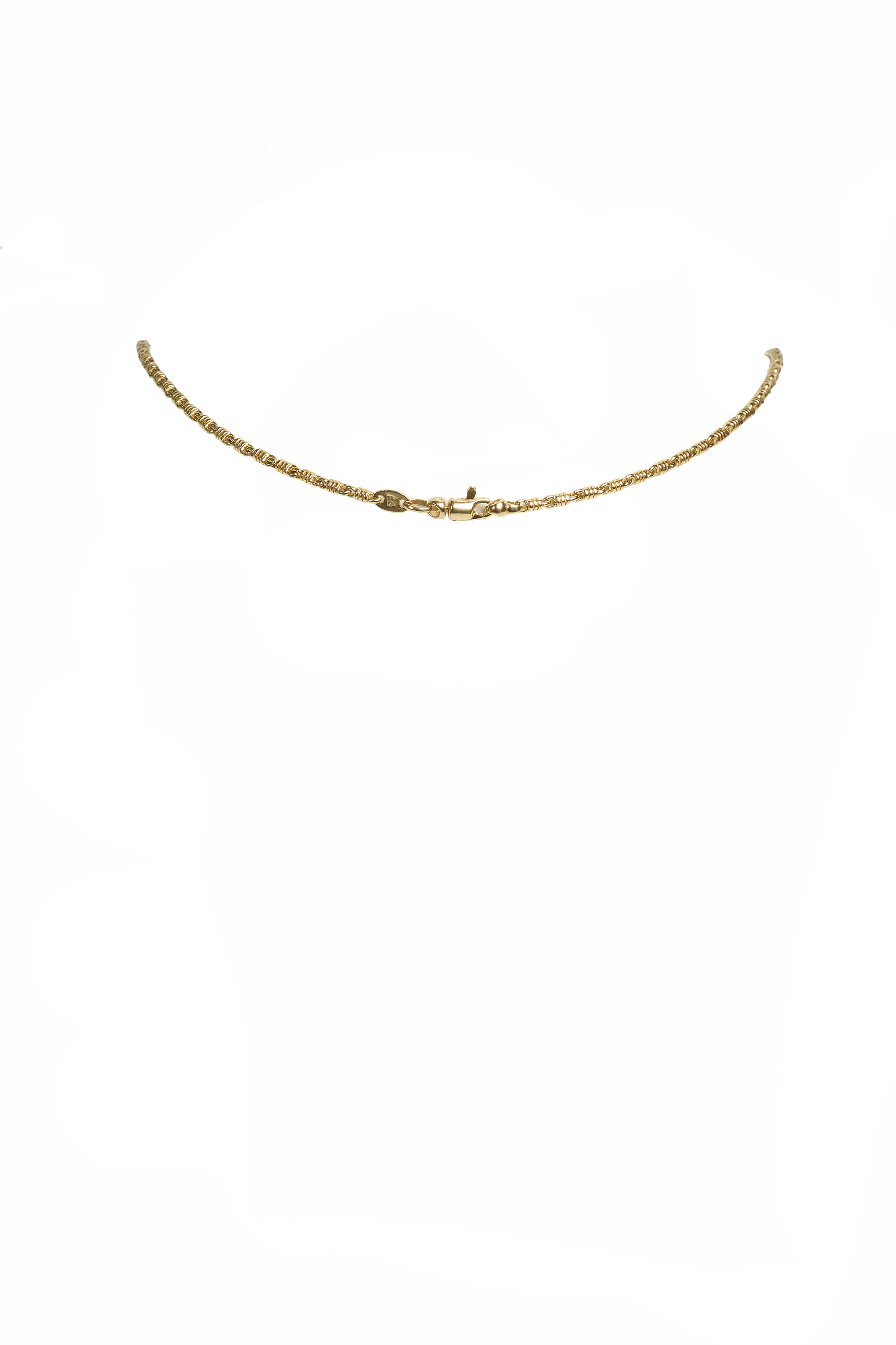 Vintage 18KT Fancy Link Chain