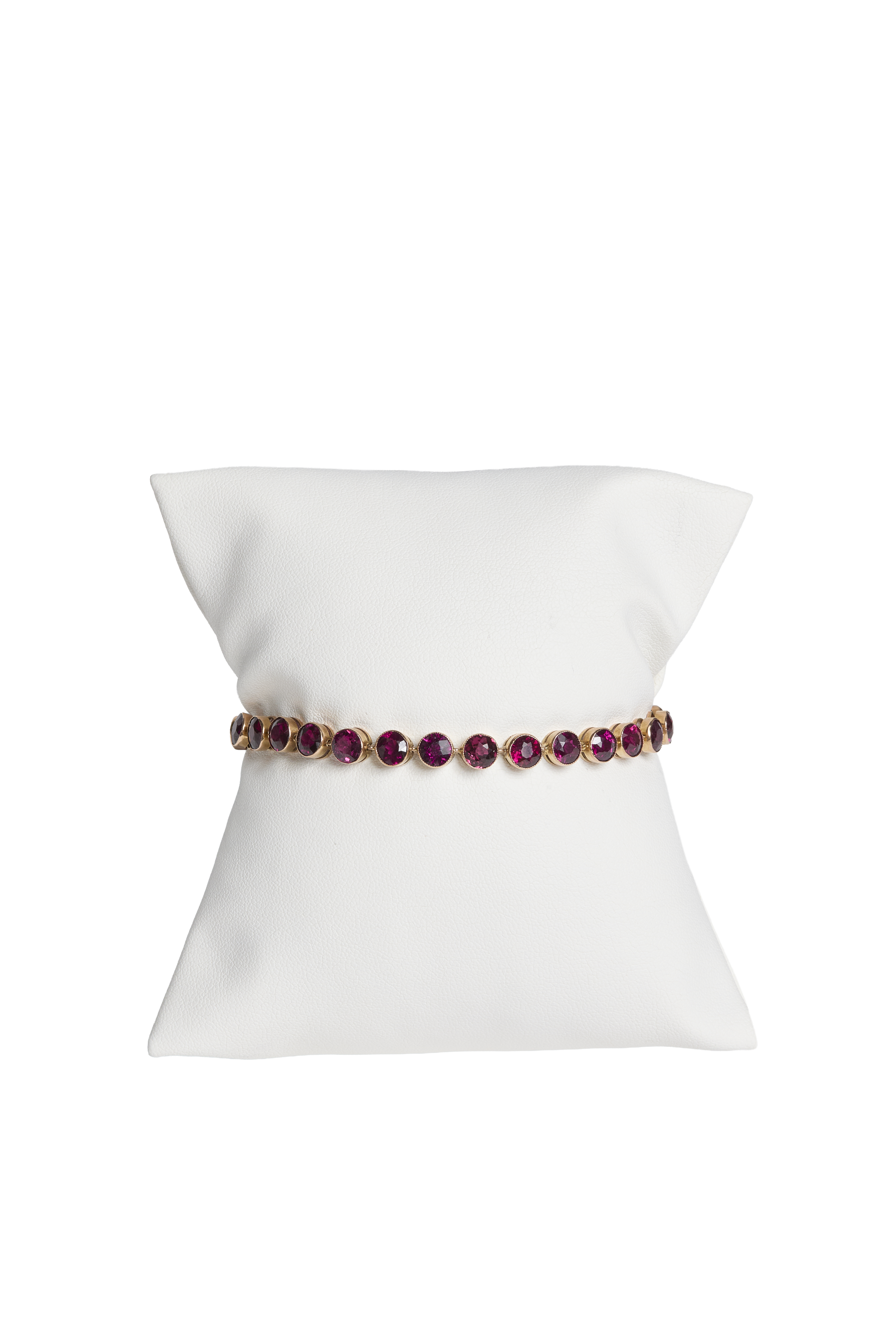 Antique Rhodolite Garnet Bracelet
