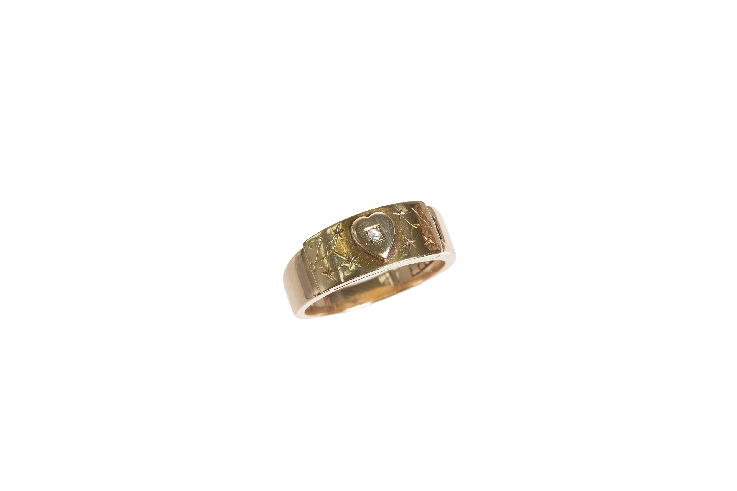 Mizpah RingAntique Heart and Diamond 0665.png