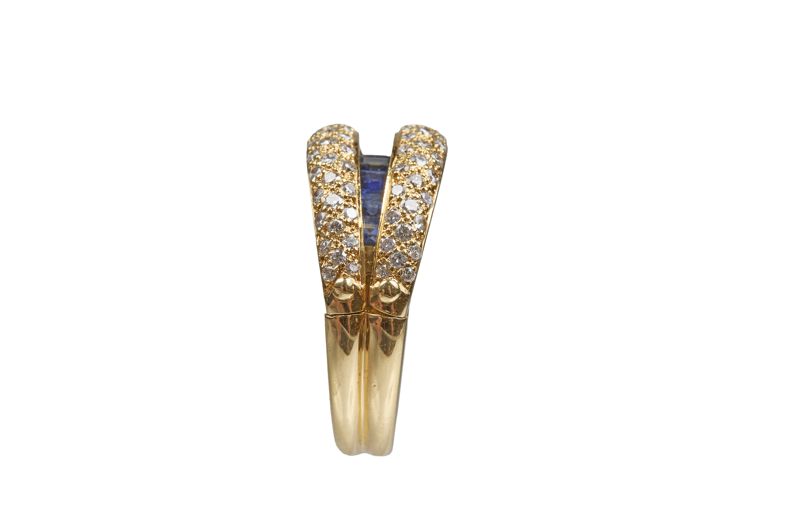 Double row Sapphire and Pave Diamond Ring Center TurnerandTatler101525_0624.png
