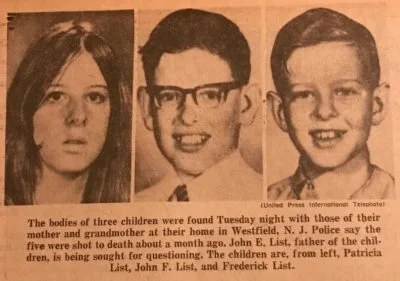 Murderous Minds: The Two-Faced Killer - A 2-part series on New Jersey family annihilator John List. 