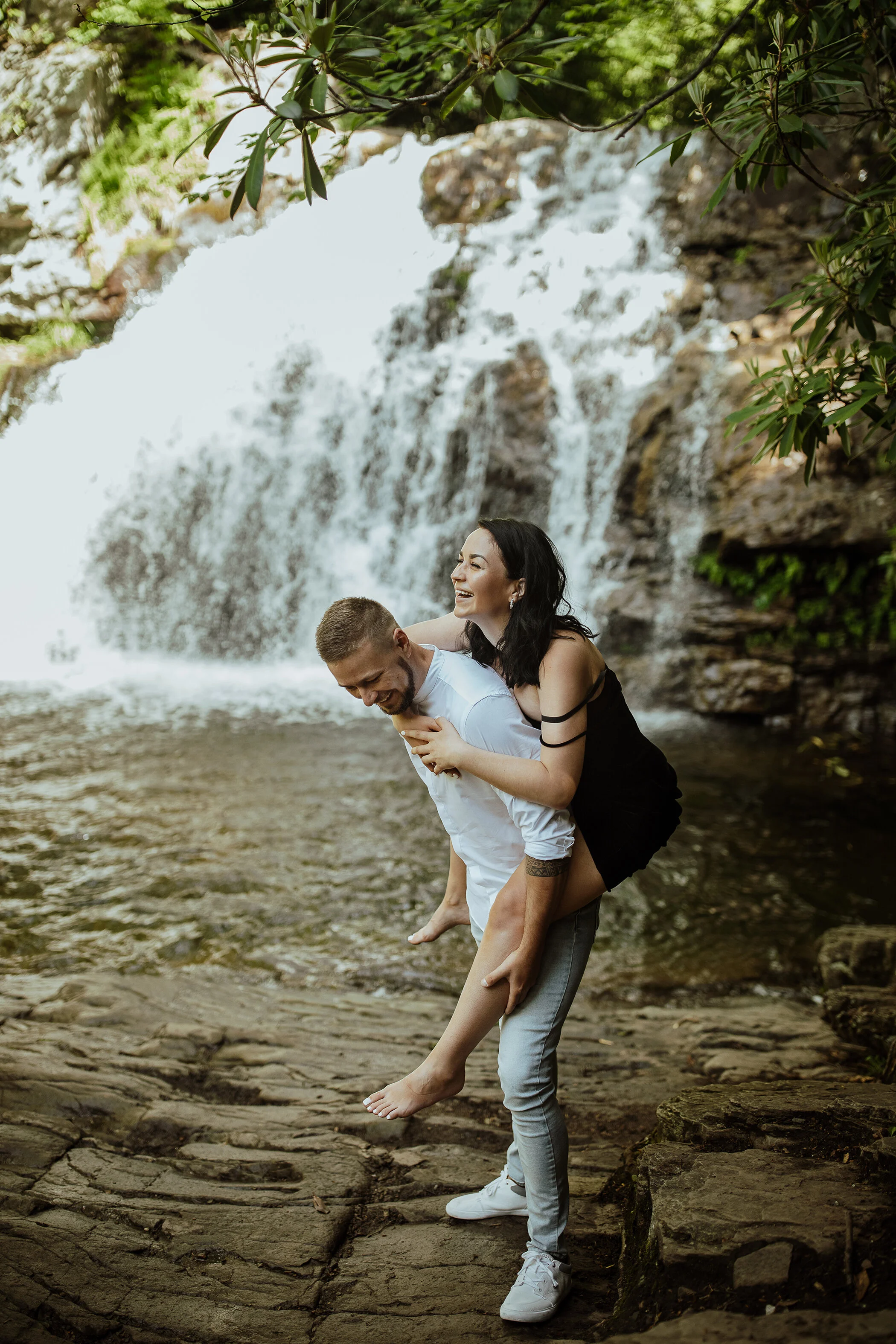 Katya & Andrey’s photo adventure in Poconos, PA