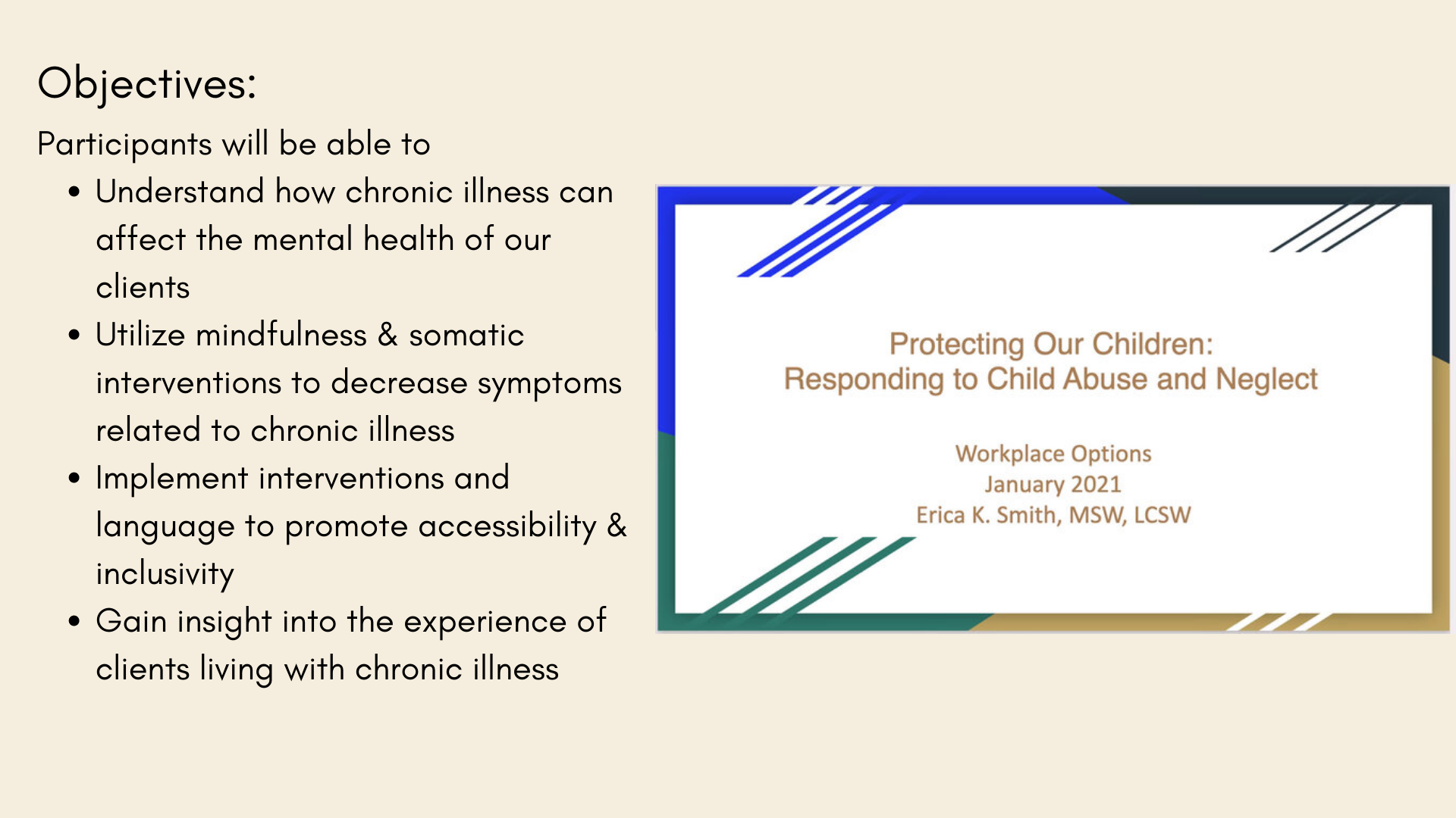 Responding to Child Abuse &amp; Neglect
