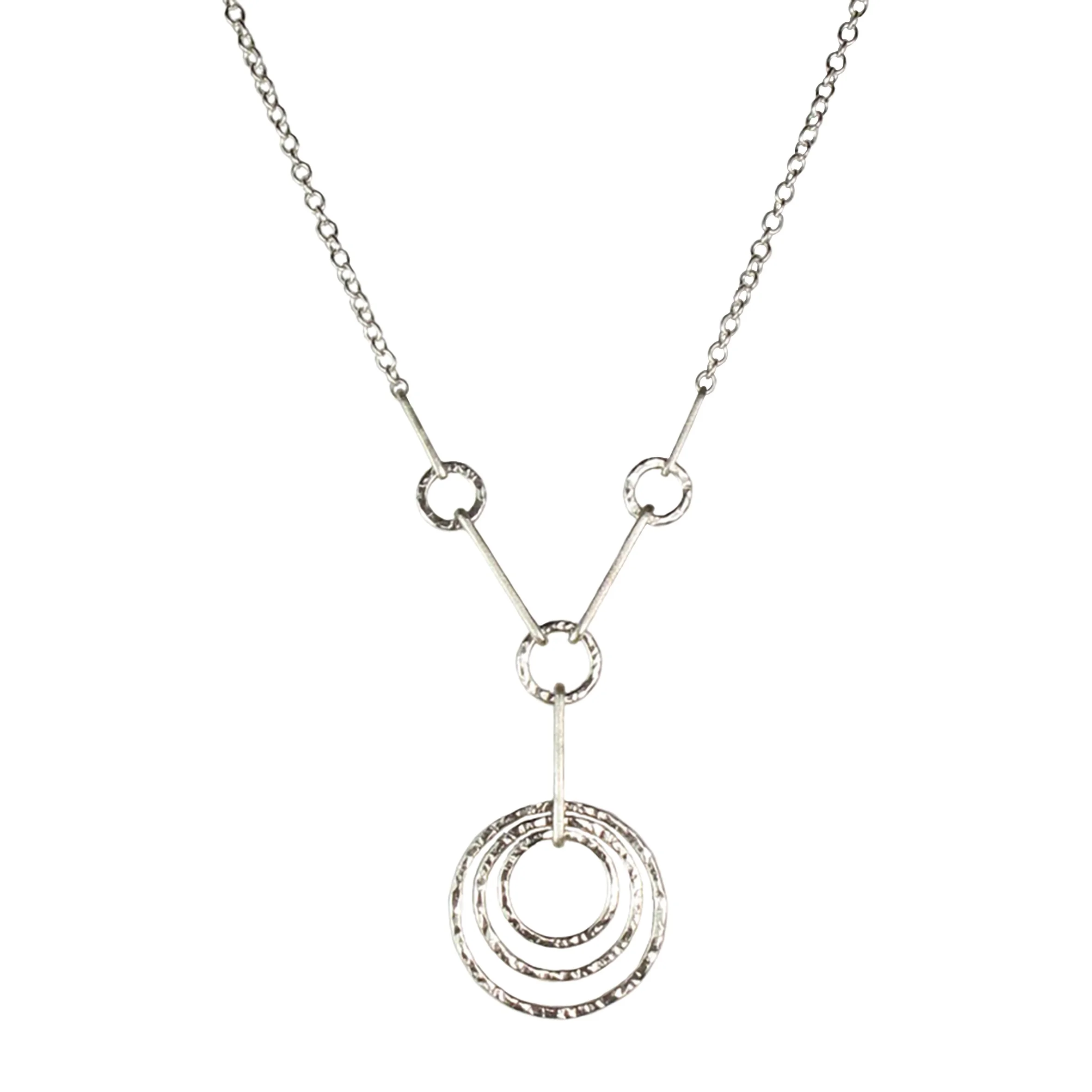 Jodi 3 Hoop Necklace