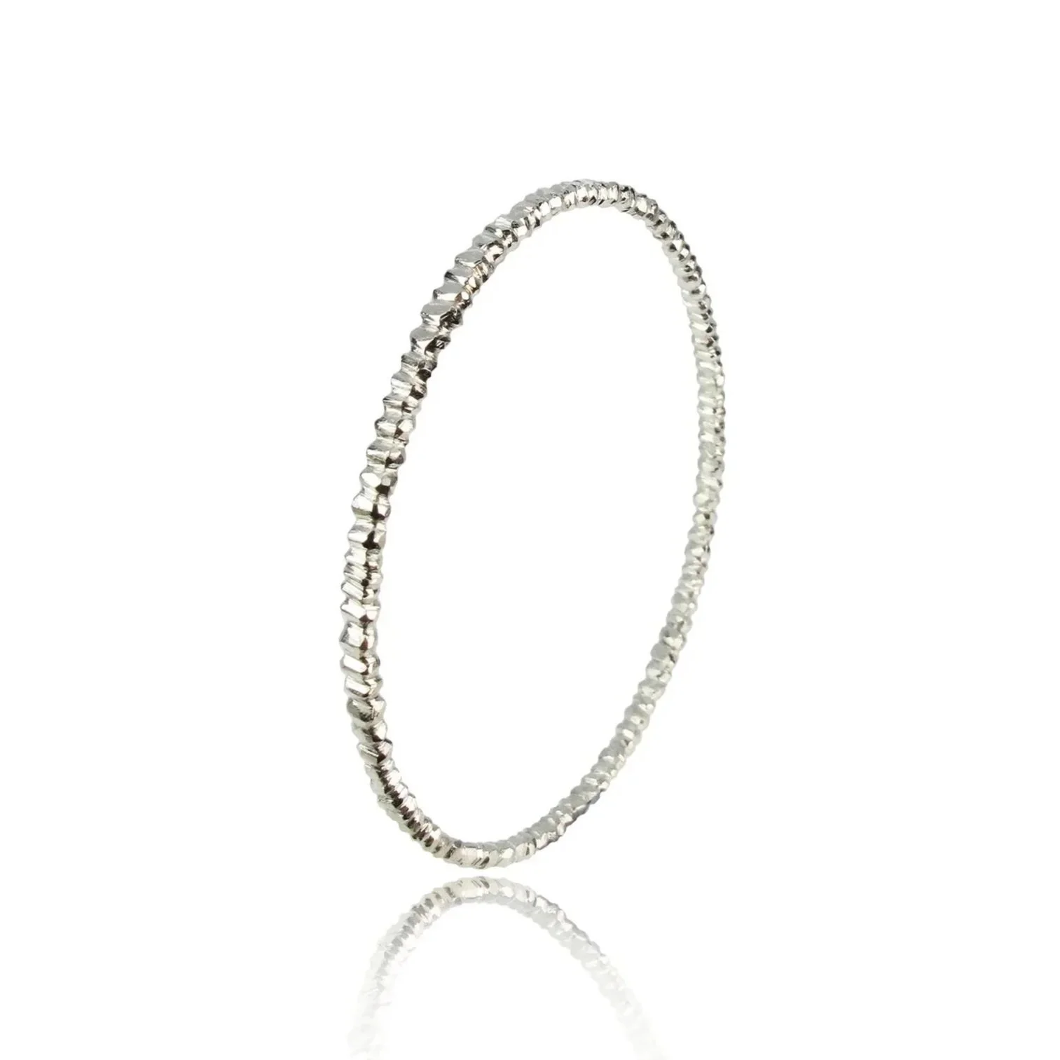 Fine Rock Bangle