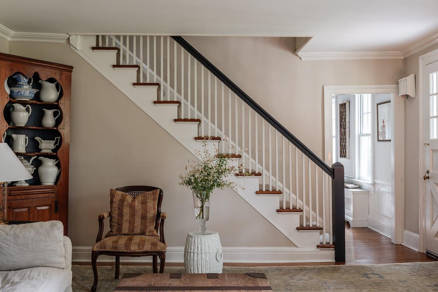 A glimpse of this historic Ho-Ho-Kus, New Jersey home built in 1830. This home has the most timeless details from doorknobs to floorboards to the sweetest nooks throughout. Each room is layered with family heirlooms and curated treasures by this home