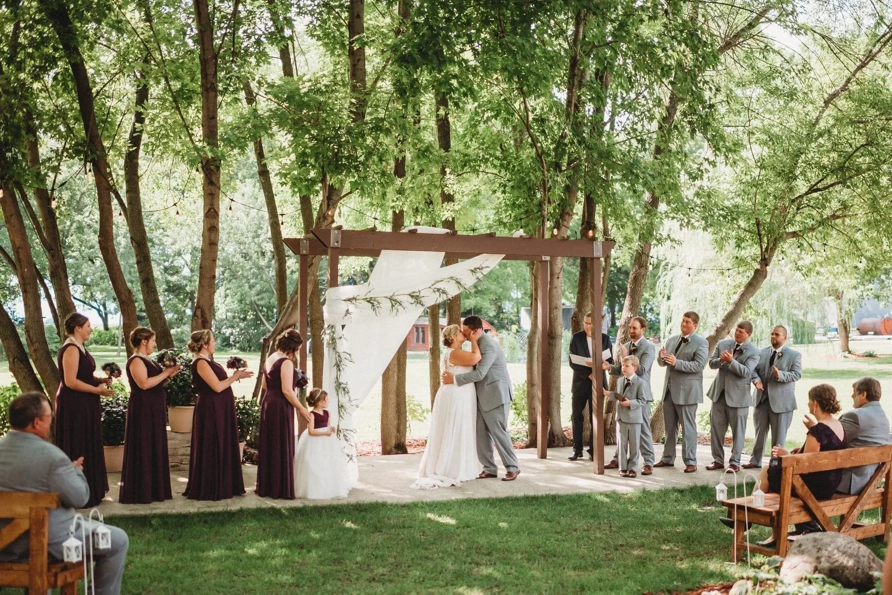 garden wedding venue near Rochester MN