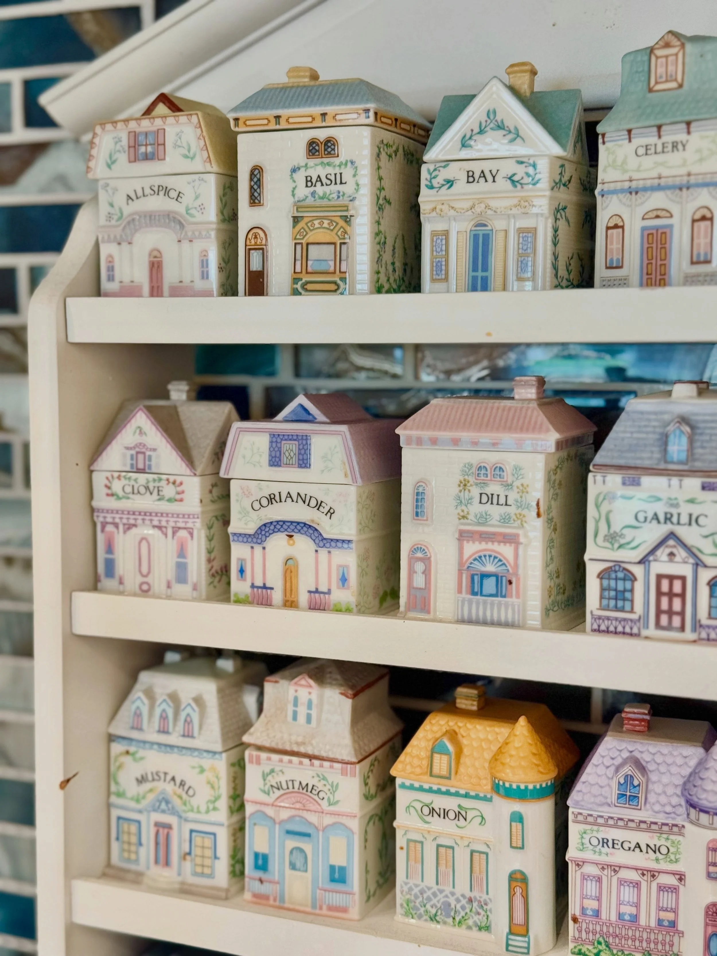 A little spice with a whole LOT of charm! This beautiful Lenox Spice Village is just a quick peek into ONE of our TWO estate sales next week! Stay tuned for more&hellip; #estatesale #estatesalefinds #vintage #savannah #visitsavannah