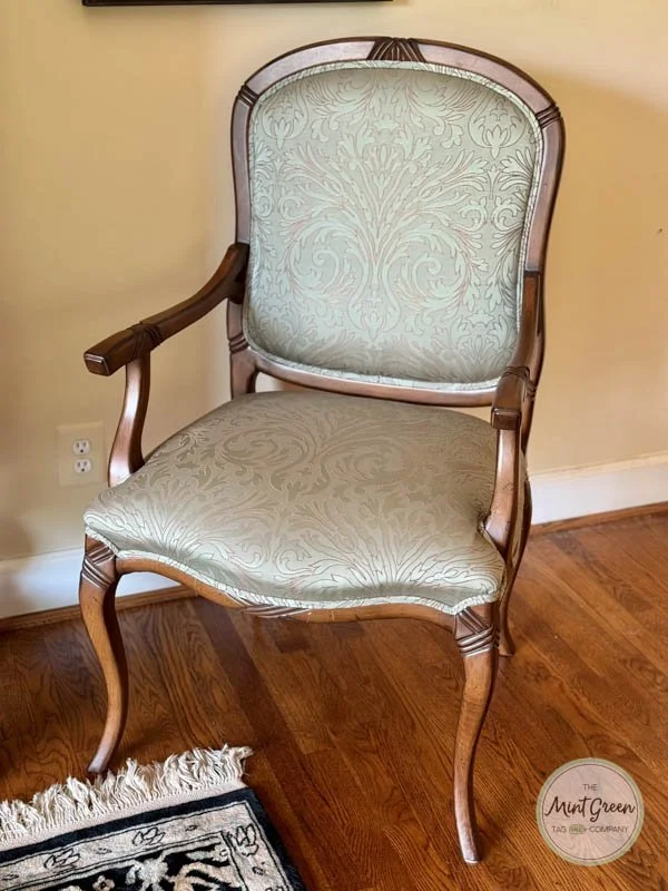 Pair Of Upholstered Arm Chairs