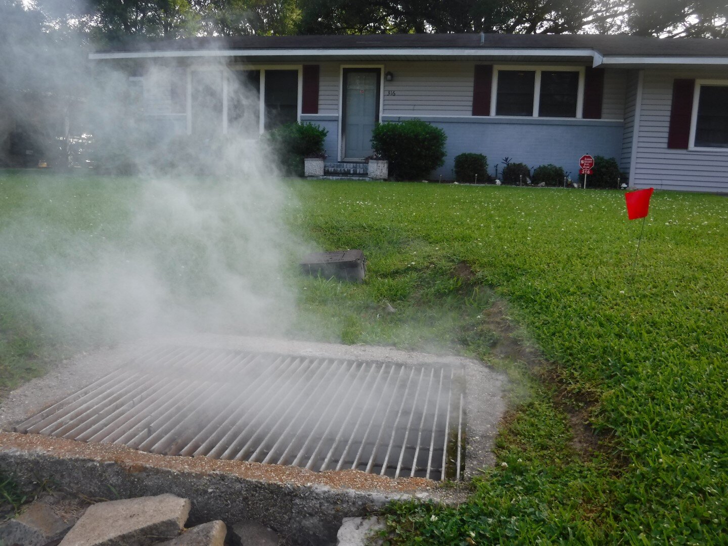 Sewerage System Smoke Testing