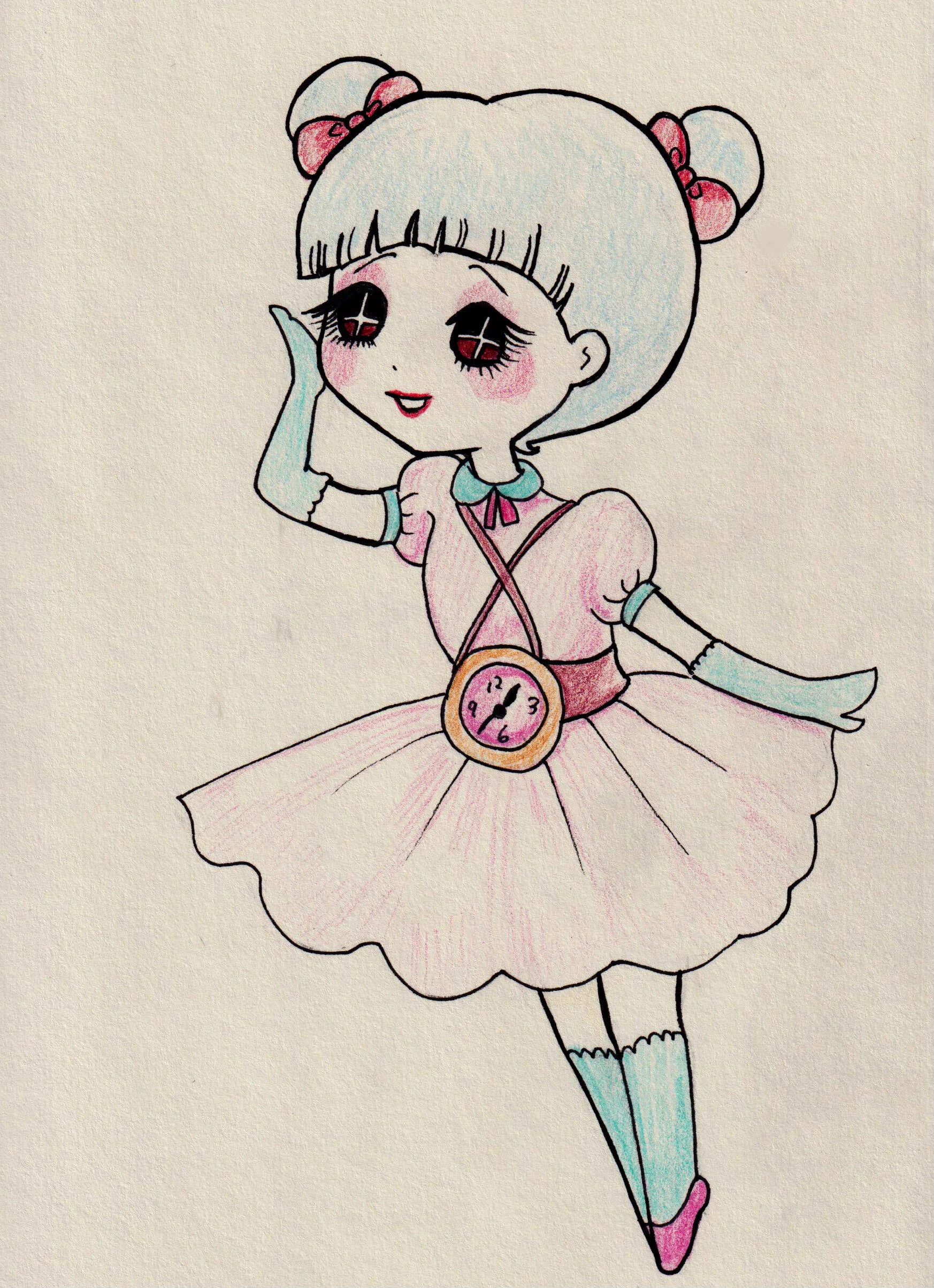 How to Draw a Chibi of Serena Malfi in La Cenerentola