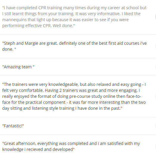 We appreciate your Student Feedback 