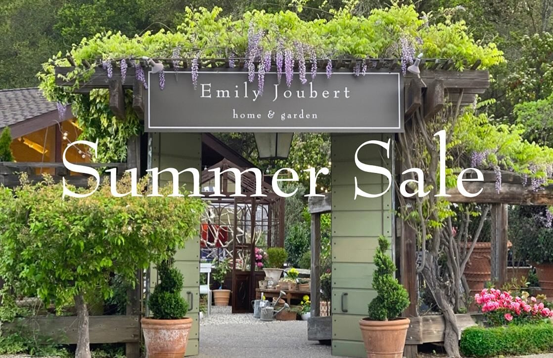 Saturday, June 1st &ndash; Sunday, June 16th
10:0 am &ndash; 5:00 pm
Woodside location only 
3036 Woodside Road Woodside, California (650) 851-3520 
30 to 50% off select items, all sales final