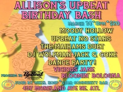 ALLISON'S UPBEAT BIRTHDAY BASH