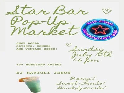 STAR COMMUNITY BAR POP-UP MARKET