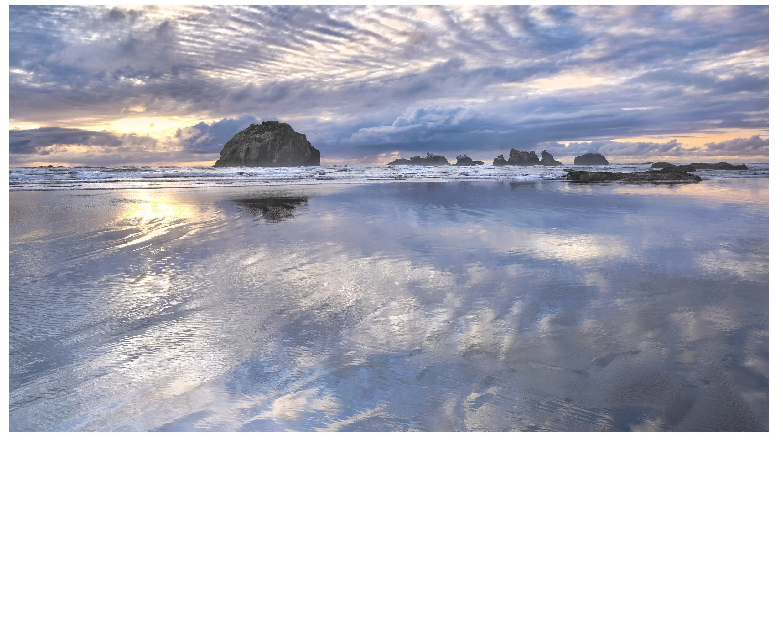 Shimmering Sunset, Face Rock Bandon