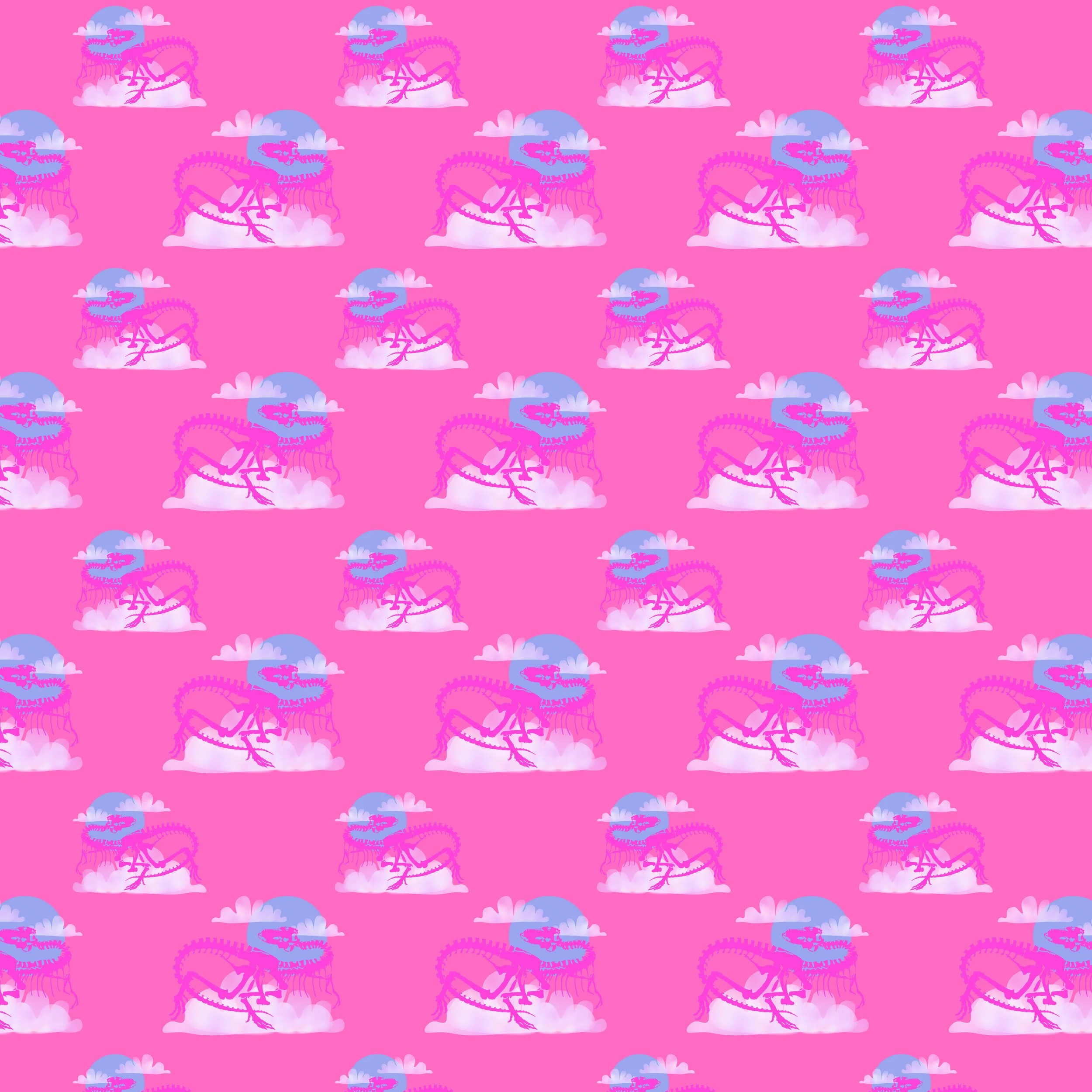 Soft Dino Pattern